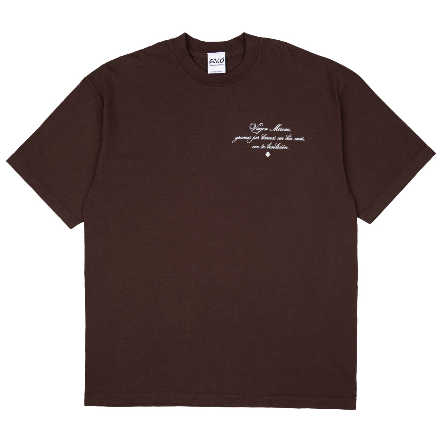 La Virgen de Guadalupe T-Shirt (Brown)