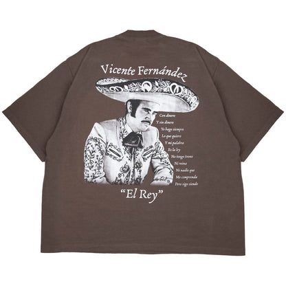 Vicente Fernández Drop Shoulder T-Shirt (Brown)