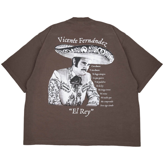 Vicente Fernández Drop Shoulder T-Shirt (Brown)