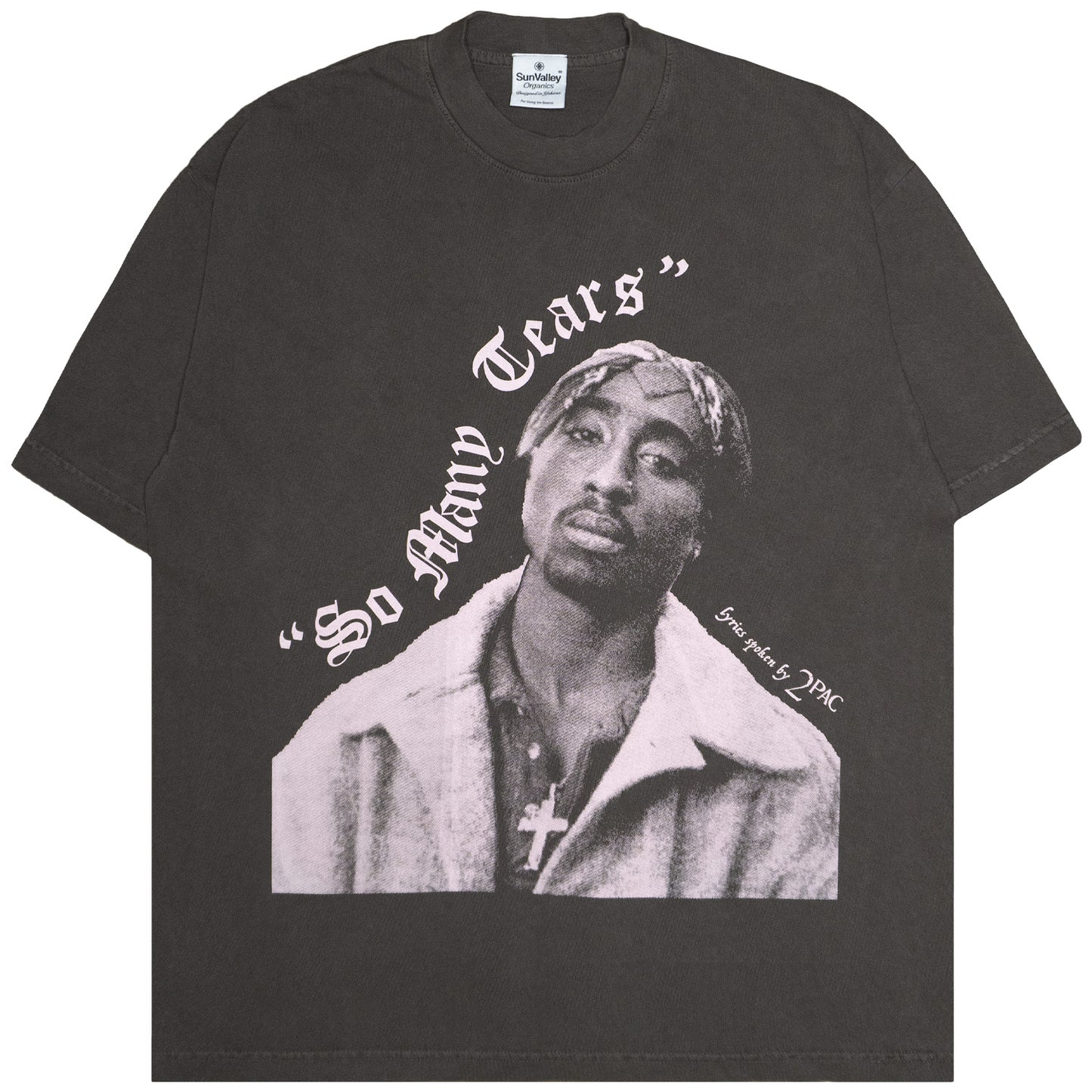2Pac T-Shirt (Vintage Brown)