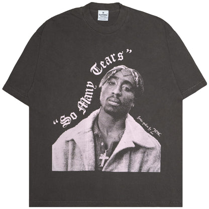 2Pac T-Shirt (Vintage Brown)