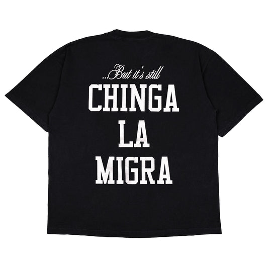 Chinga La Migra T-Shirt (Black)
