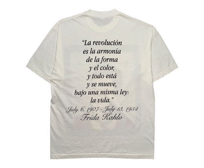 Frida Kahlo Painted (Vintage White)