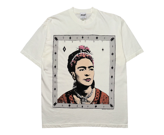 Frida Kahlo Painted (Vintage White)