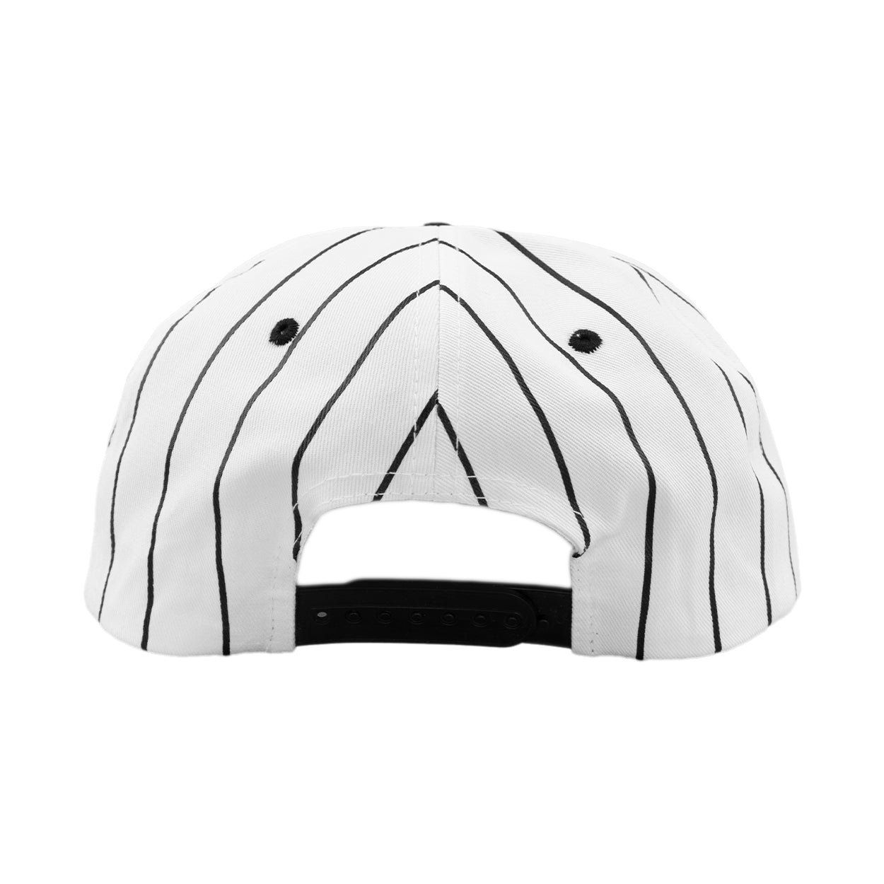 Sun Valley Striped Snapback (Black)