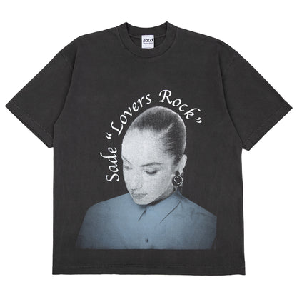 Sade "Lovers Rock" T-Shirt (Vintage Black)