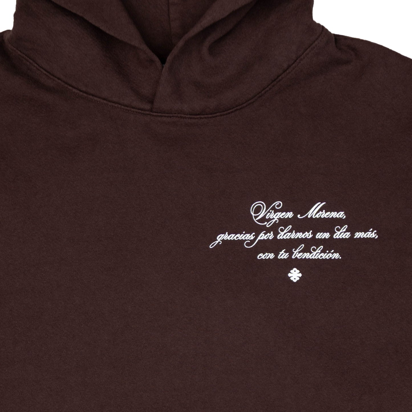 La Virgen de Guadalupe Hoodie (Brown)