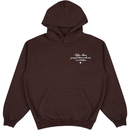 La Virgen de Guadalupe Hoodie (Brown)
