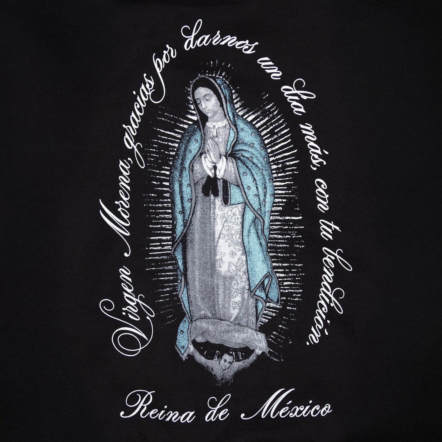 La Virgen de Guadalupe Hoodie (Black)
