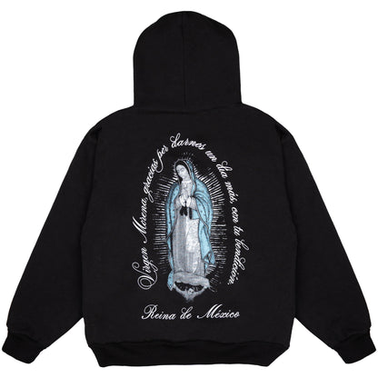 La Virgen de Guadalupe Hoodie (Black)