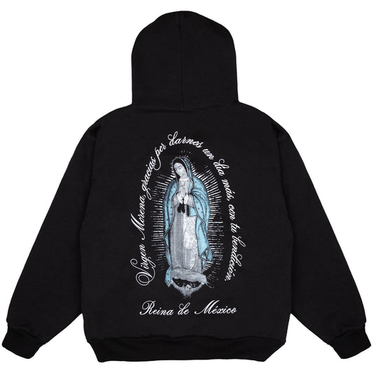 La Virgen de Guadalupe Hoodie (Black)