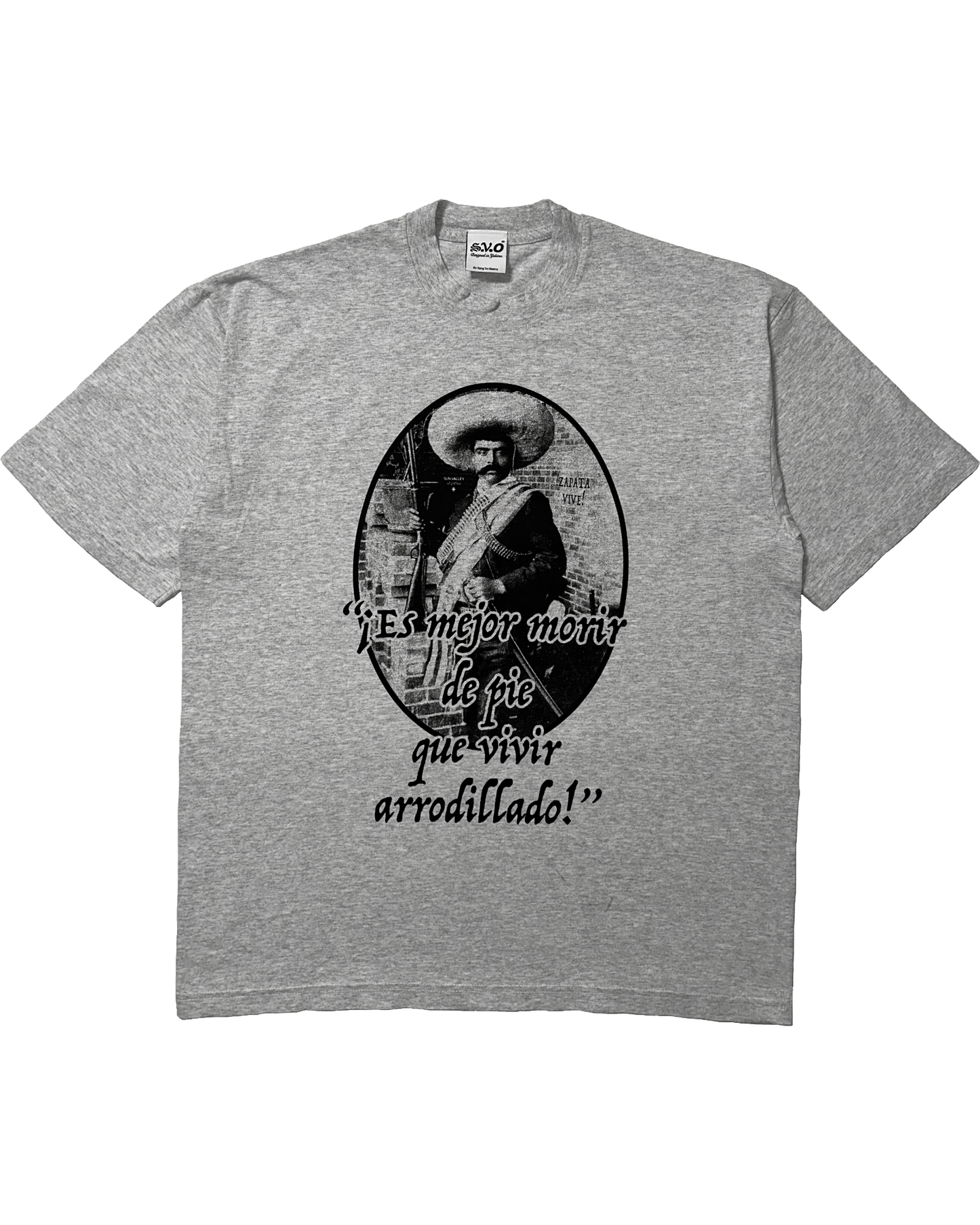 Zapata Vive T-Shirt (Ash)